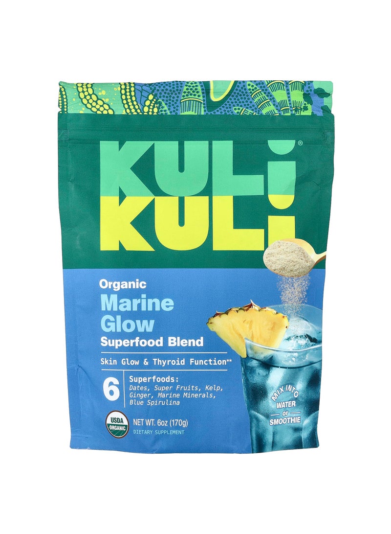 Organic Superfood Blend, Marine Glow, 6 oz (170 g)